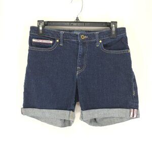 Tommy Hilfiger Greenwich Dark Wash Denim Shorts Women's Size 2 Casual Summer